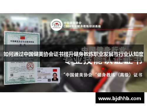 如何通过中国健美协会证书提升健身教练职业发展与行业认知度